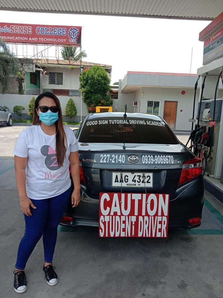 Salamat sa pag salig Automatic driving lesson RCASTILLO - Driving School in Davao