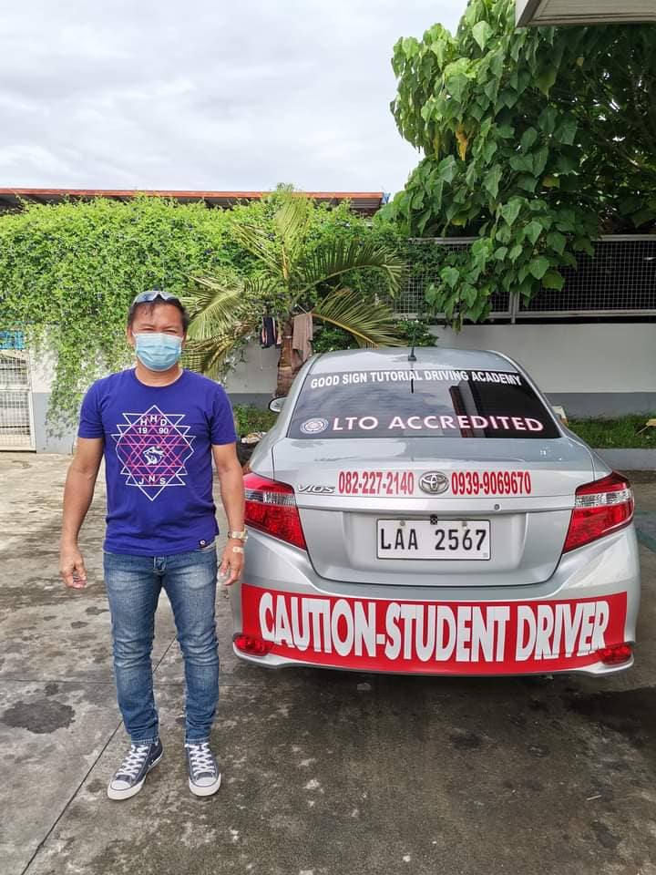 Salamat sa pag salig PRACTICAL DRIVING MANUAL RCASTILLO - Driving School in Davao